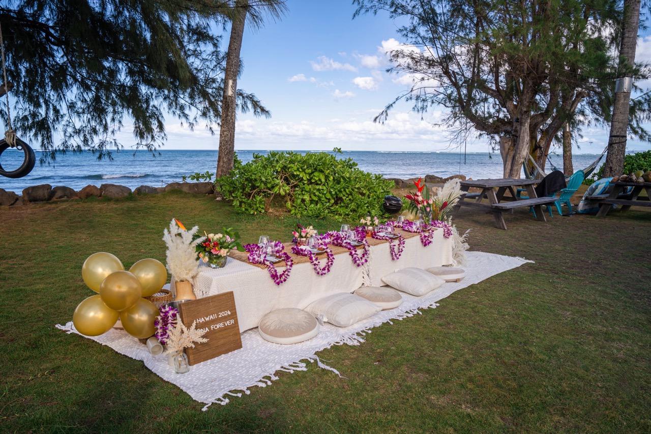 Oahu Proposal Family Picnic