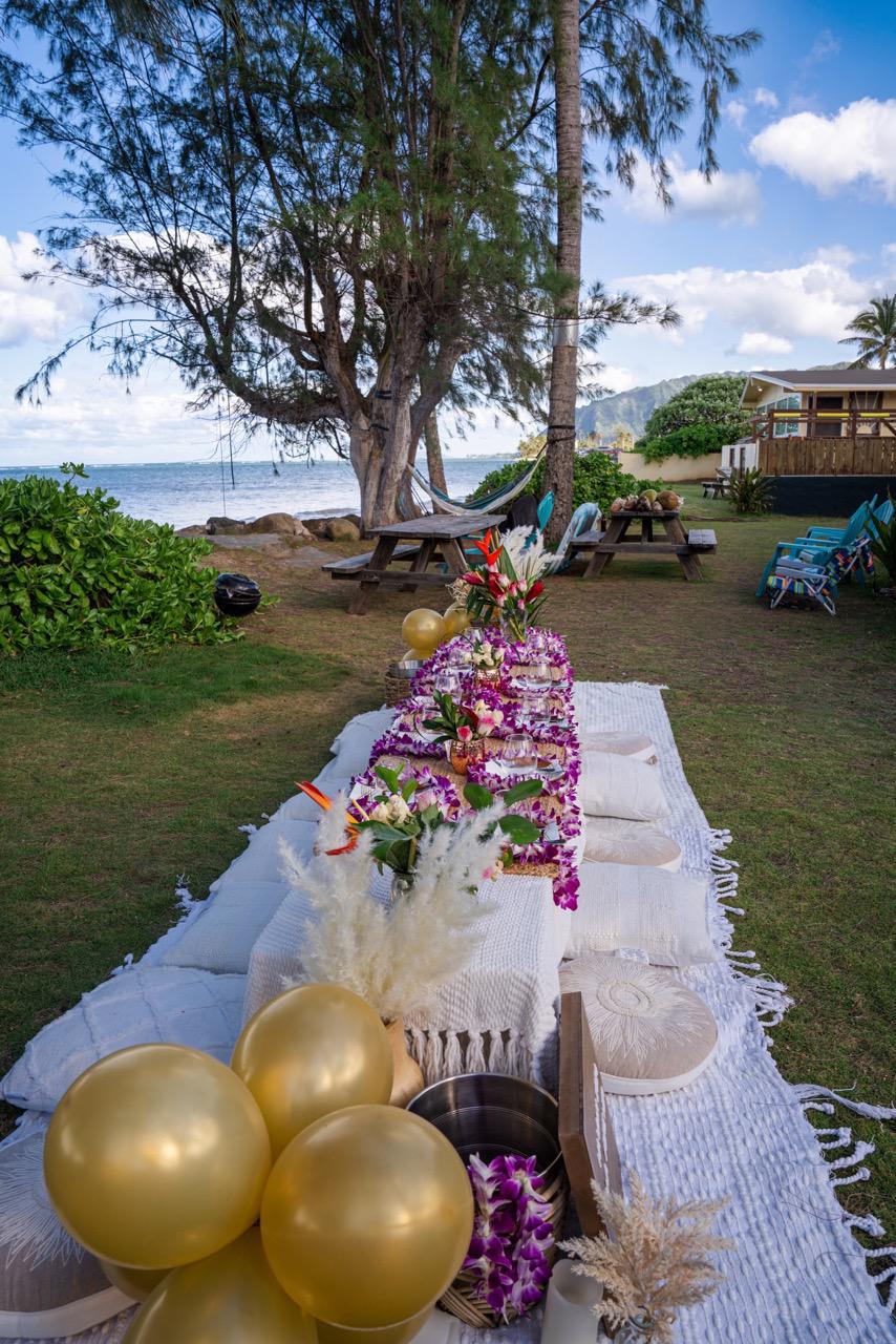 Oahu Proposal Family Picnic